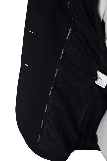 Grand Prix Saltare Dolce 3 Button Riding Show Jacket, Black