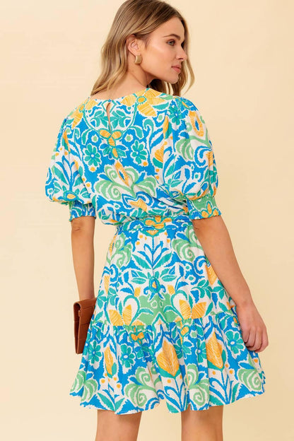 LOVE IN YOUR EYES WOVEN MNI DRESS