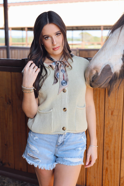 The Saline Sweater Vest EXTRA SMALL