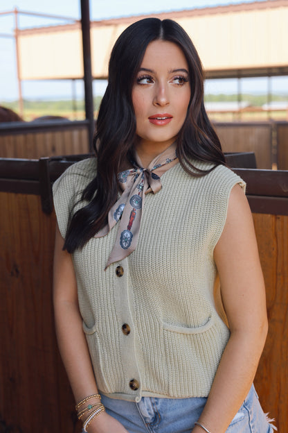 The Saline Sweater Vest EXTRA SMALL