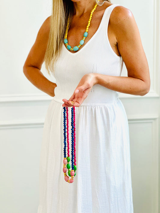TAGUA NUT CHUNKY NECKLACES