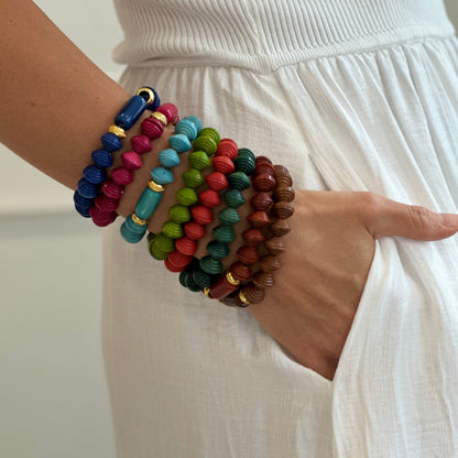SINGLE STACK TAGUA NUT BRACELETS