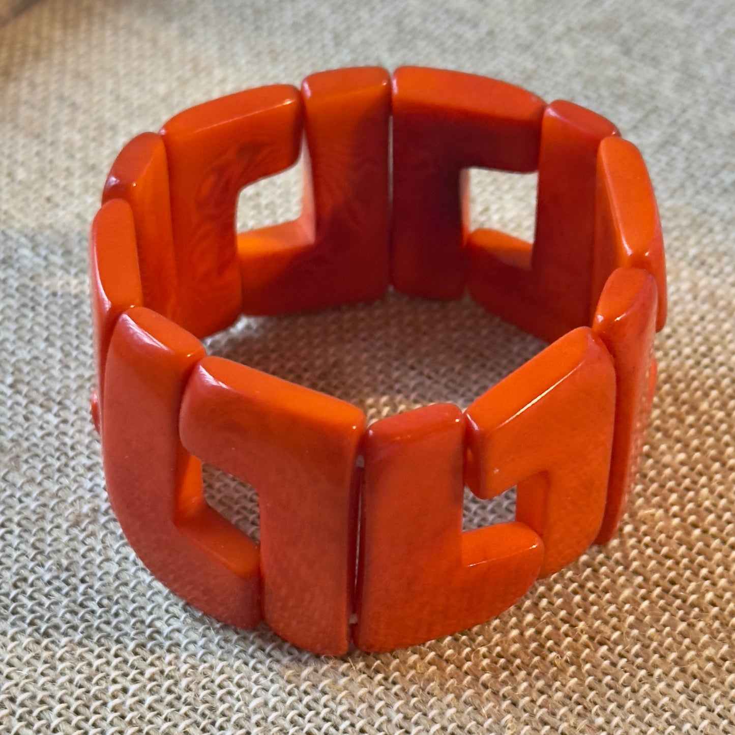 GEOMETRIC TAGUA NUT BRACELETS