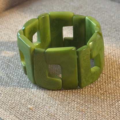 GEOMETRIC TAGUA NUT BRACELETS