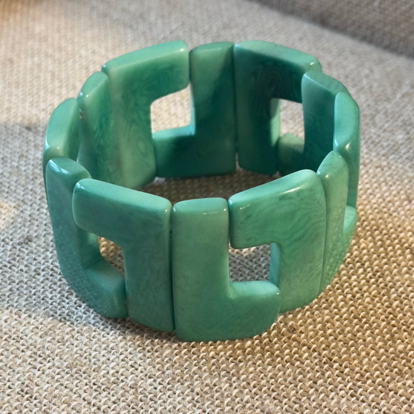 GEOMETRIC TAGUA NUT BRACELETS