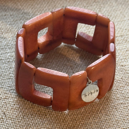 GEOMETRIC TAGUA NUT BRACELETS