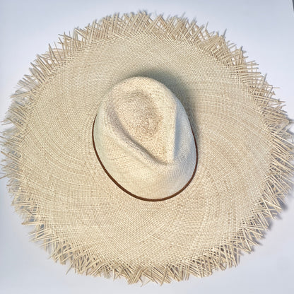 VACATION FRINGED SUN HAT