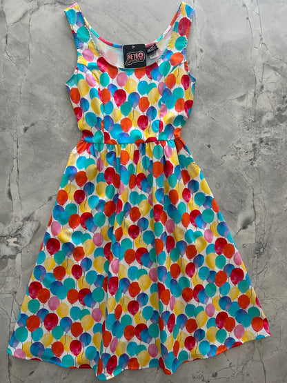 Balloons Fit & Flare Dress - Small only