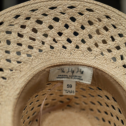 OPEN WEAVE STRAW HAT