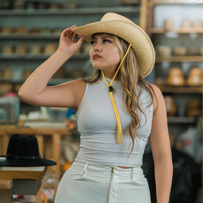 COASTAL COWGIRL STRAW BANDIDO HAT