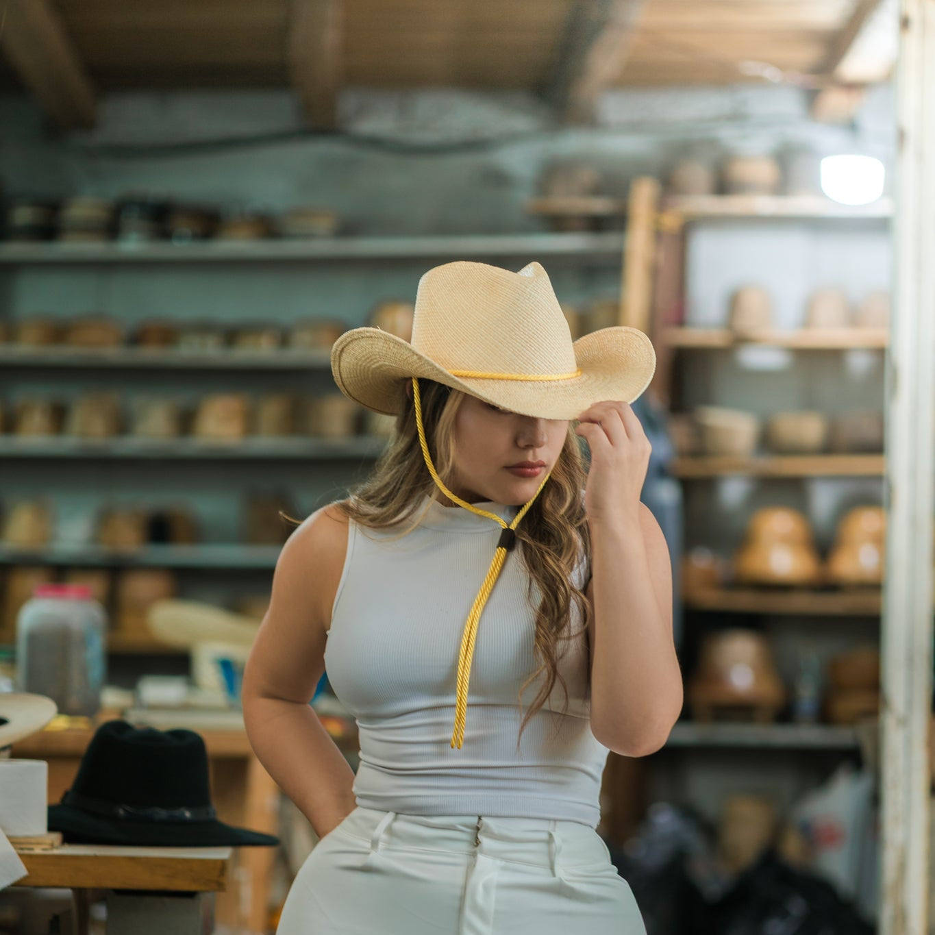 COASTAL COWGIRL STRAW BANDIDO HAT