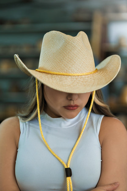 COASTAL COWGIRL STRAW BANDIDO HAT