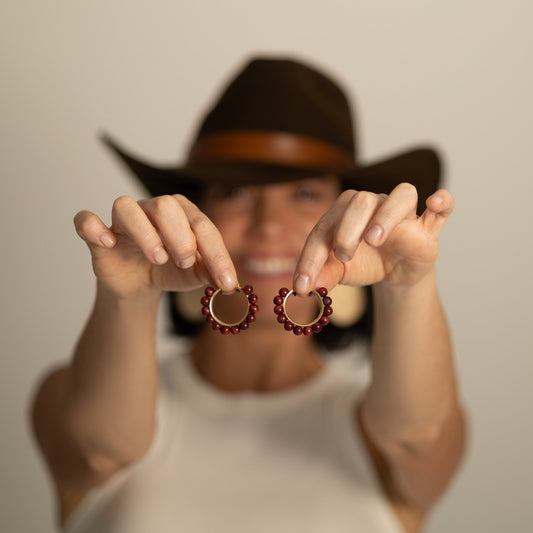 ECO HOOP EARRINGS