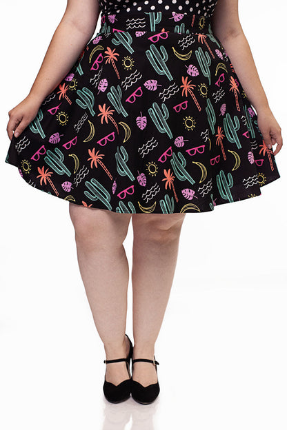 Summer Fun Skater Skirt - Small only