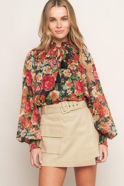 FOR THE DAY WOVEN TOP