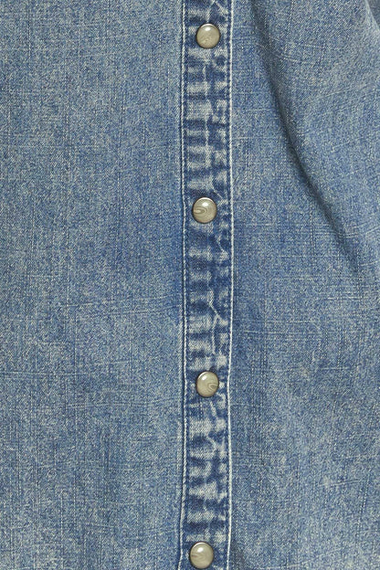 MUSING ABOUT YOU DENIM TOP