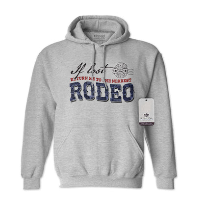 If Lost Return Me To The Nearest Rodeo - Adult Unisex Western Hoodie