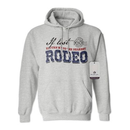 If Lost Return Me To The Nearest Rodeo - Adult Unisex Western Hoodie