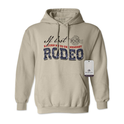 If Lost Return Me To The Nearest Rodeo - Adult Unisex Western Hoodie