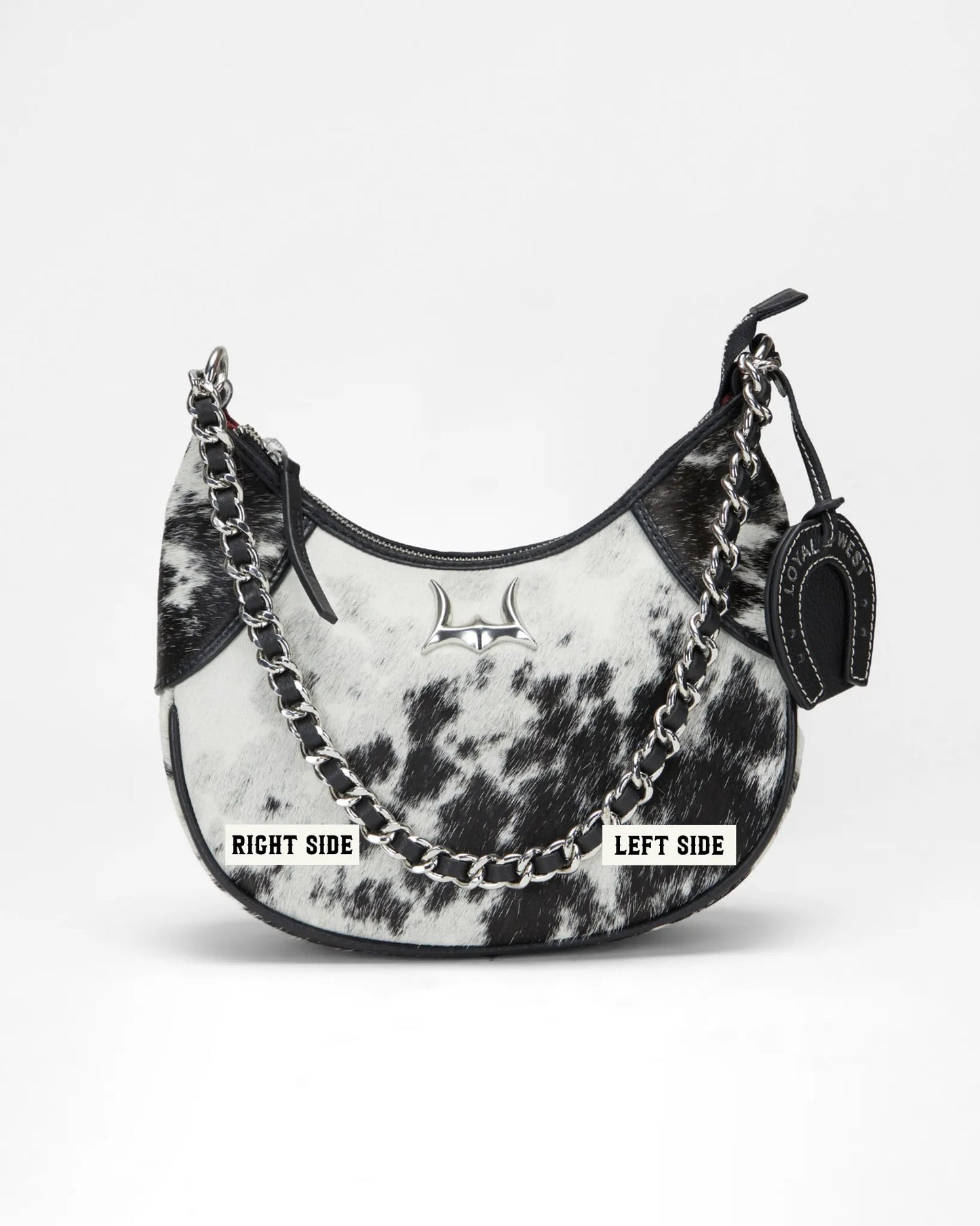 Loyal West LUEVE HAIRON LEATHER BAG