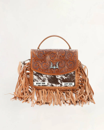 Loyal West Classic Flap Medium Tassle Bag