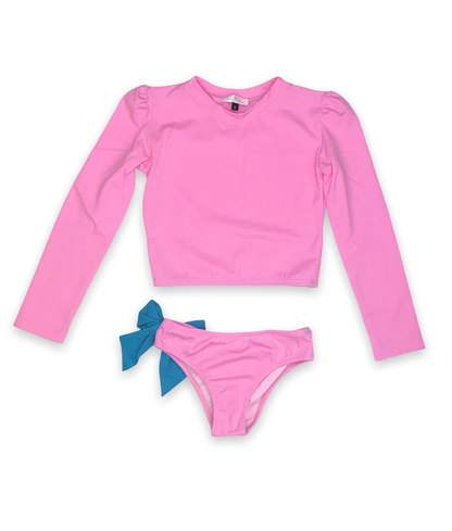 MARTINICA RASH GUARD TWO PIECE HOLLYWOOD PINK