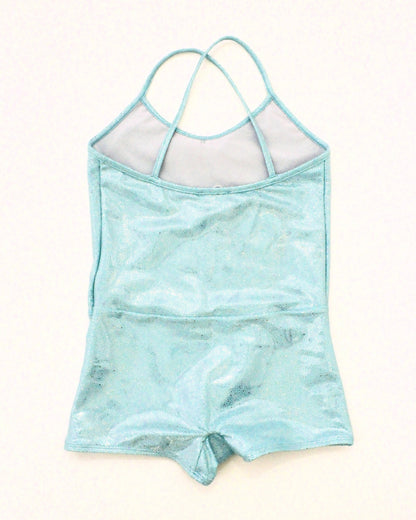 MATILDE AQUA GLITTER ONE PIECE