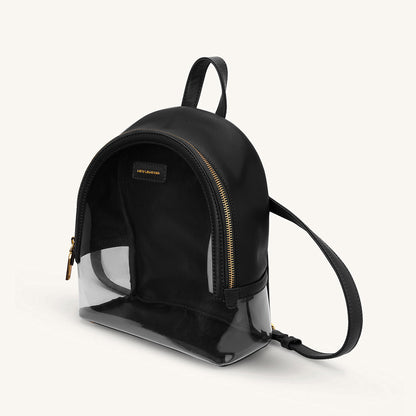 Mira & Moss Francine Clear Backpack - Black