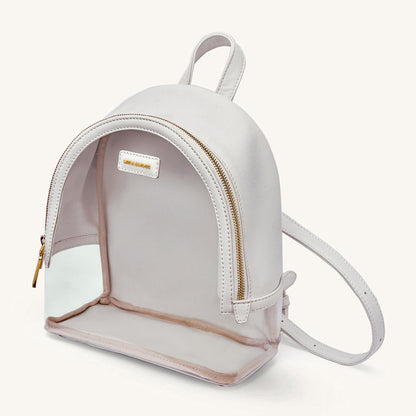 Mira & Moss Francine Clear Backpack - Ivory