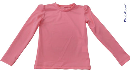 Girls RASH GUARD SHIRT NEW ORIGAMI PINK