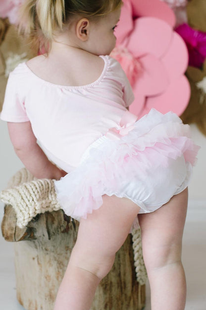 Pink Ombre Ruffle Tutu Bloomer