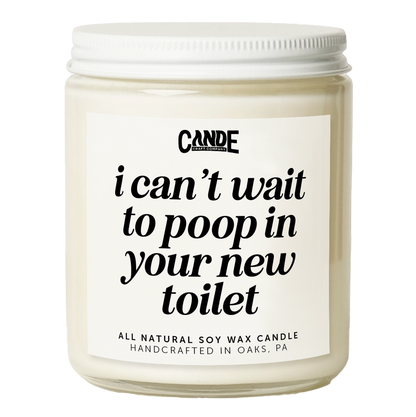 Can't Wait to Poop in Your New Toilet Candle