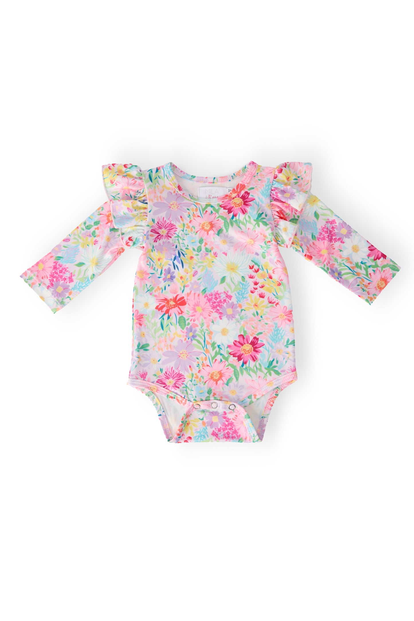 Field of Flowers L/S Flutter Bodysuit