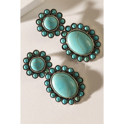 Windswept Mesa Earrings In Blue