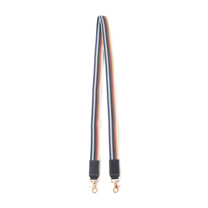 Millingston Canvas Accessory Strap In Dark Blue