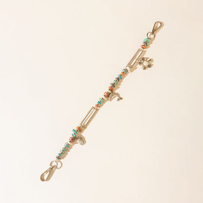 Wildflower Rainbow Bag Charm