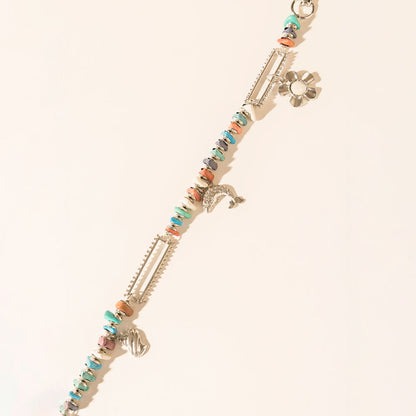 Wildflower Rainbow Bag Charm