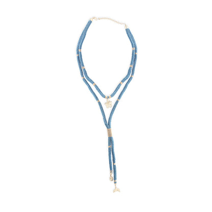 Seaside Melody Lariat Necklace