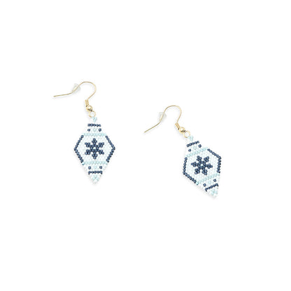 High Country Frost Beaded Earrings