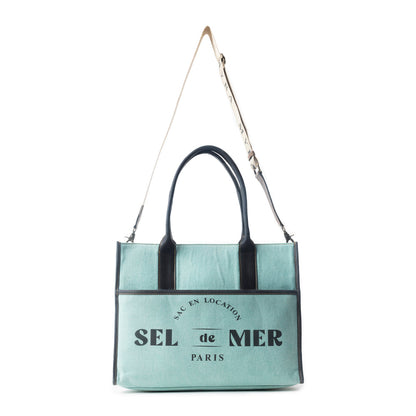 Sel de Mer Tote Bag in Green