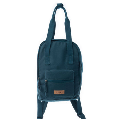Myra Summit Blue Cotton Backpack in Marine Blue