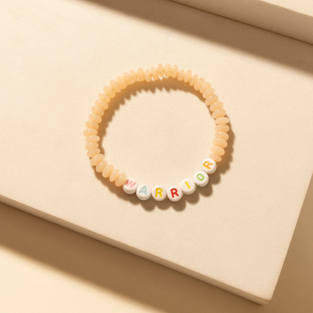 Myra Gulf Shell Stack Bracelet in Dune Gold