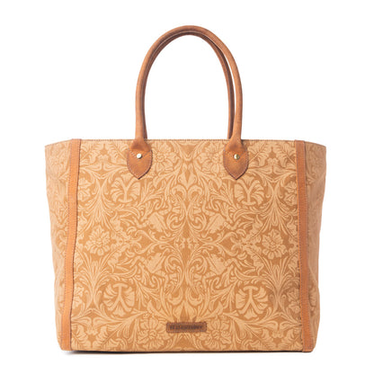 Yellowstone Chief Weekender Bag with Pockets in Amber