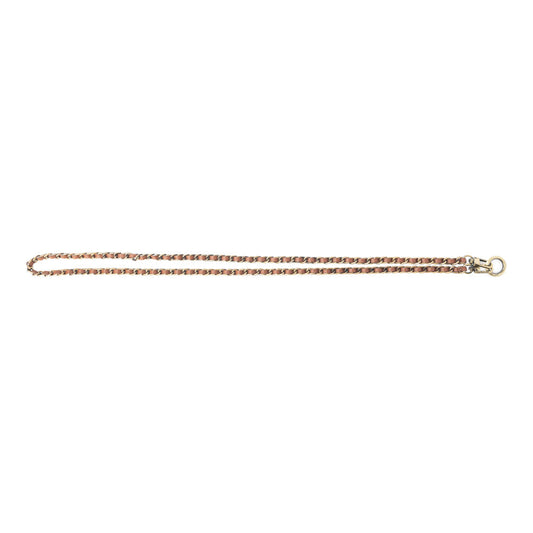 Cowgirl Lasso Phone Chain in Gold & Rose