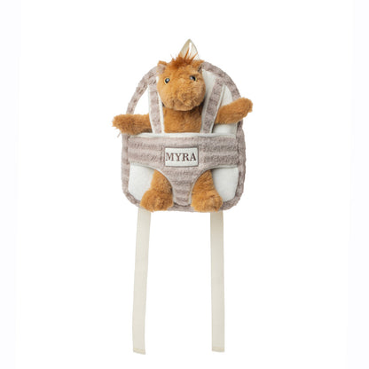 Myra WhinnyPal Kids' Backpack in Toffee Brown
