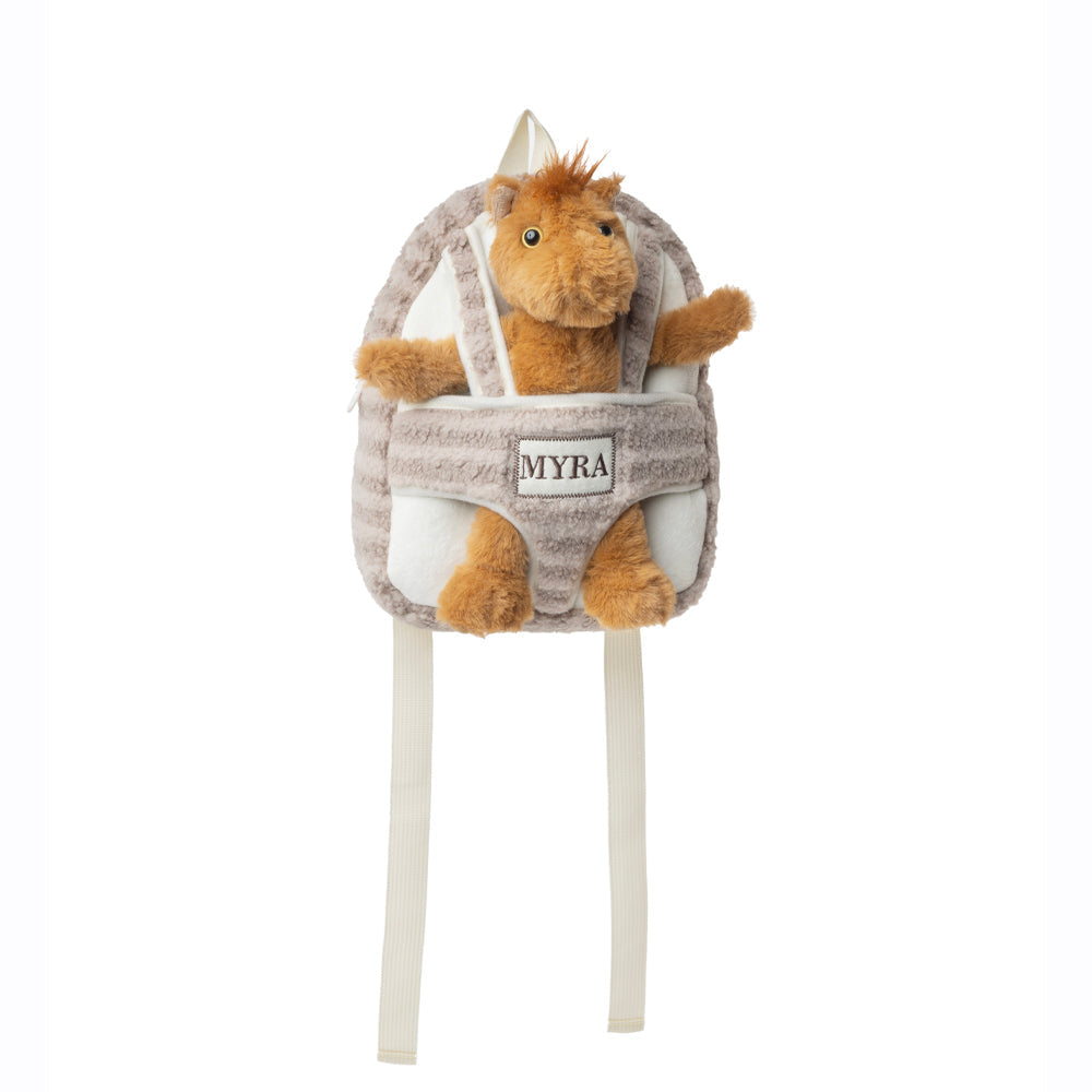 Myra WhinnyPal Kids' Backpack in Toffee Brown