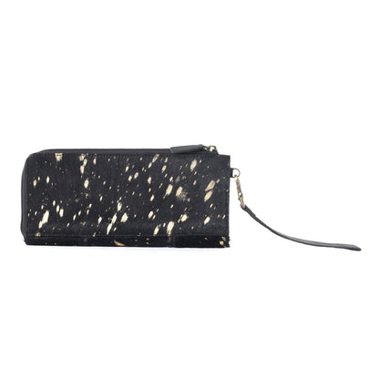 GILTED BLACK  WALLET