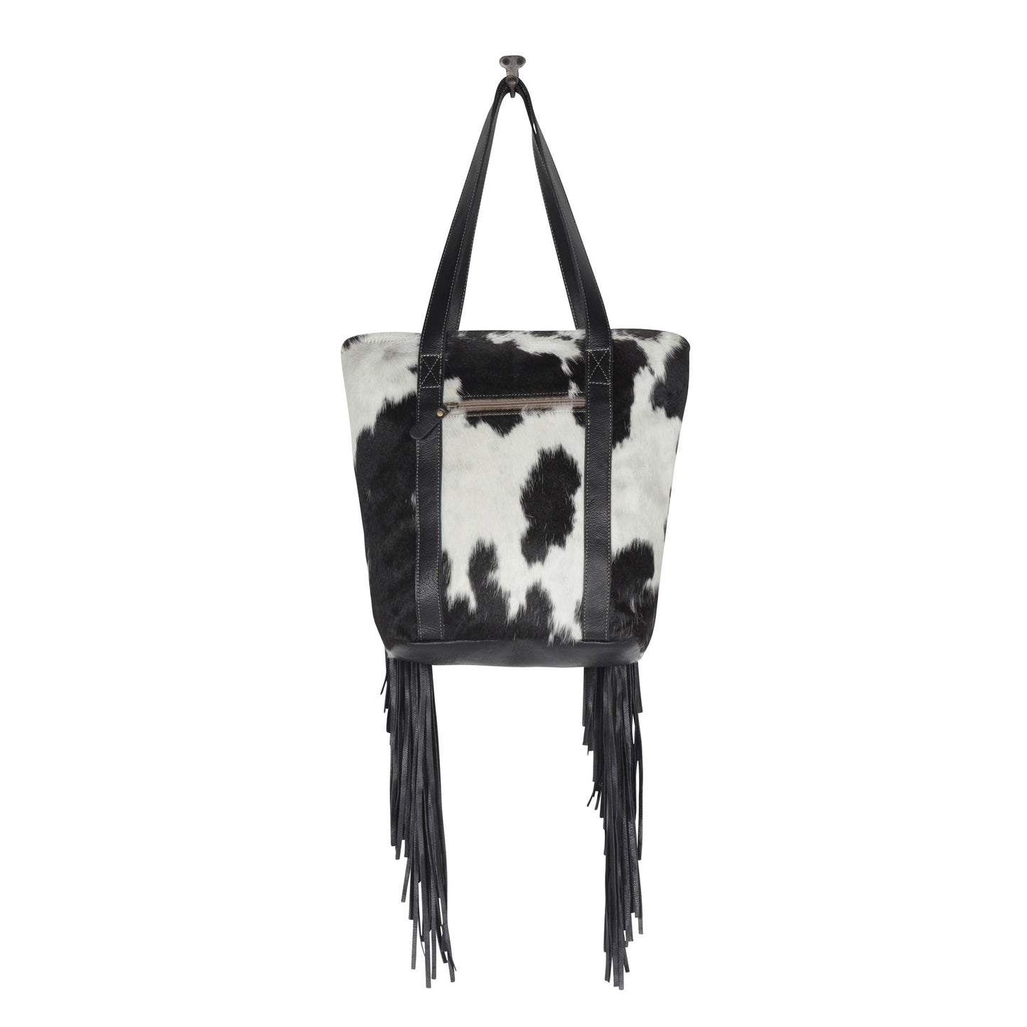 Vanilla Crème me Leather & Hairon Bag
