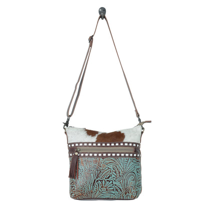 DELPHINE CANVAS & HAIRON BAG
