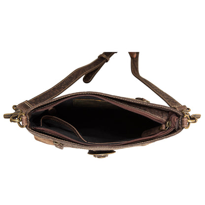 Crossroads Creek Leather & Hairon Bag
